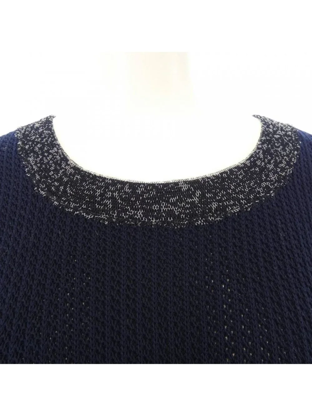 Chanel Knit Sweater Navy